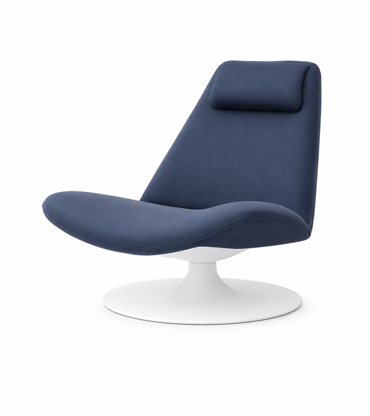 Herstel de Geoffrey D. Harcourt F152 met hoogwaardige stoffering en nieuw comfort